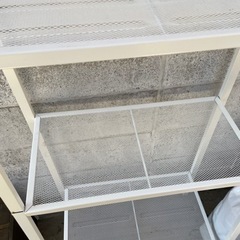 IKEA シェルフ LERBERG レールベリ 白の画像