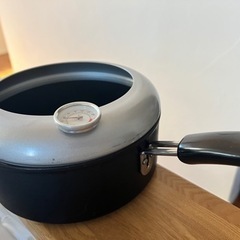 【中古】IH対応　直火対応　天ぷら鍋　約20㎝