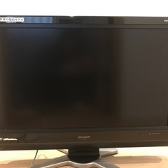 売約済　AQUOS 32型テレビ