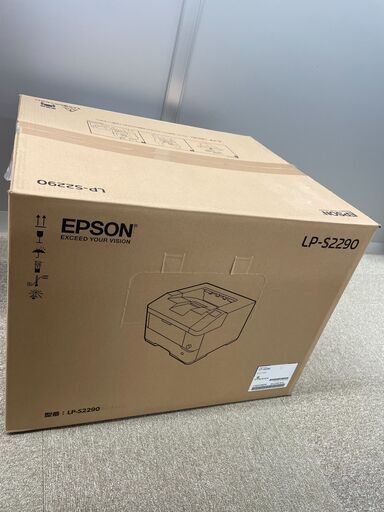 【未使用品】エプソン　モノクロ　レーザープリンター　型番：LP-S2290