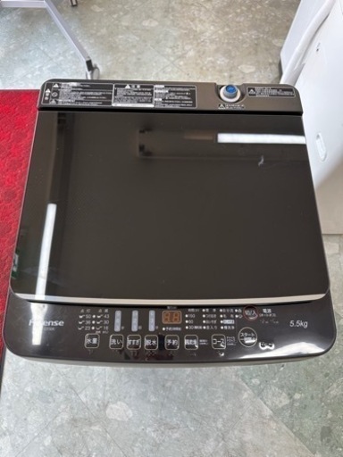新生活SALE　 Hisense 5.5kg洗濯機  2021年製リサイクルショップ宮崎屋住吉店 23.3.8 y