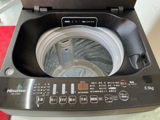 新生活SALE　 Hisense 5.5kg洗濯機  2021年製リサイクルショップ宮崎屋住吉店 23.3.8 y