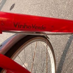 26インチ 自転車 シティサイクル ママチャリ レッド 赤系 No.361 ※現金、クレジット、スマホ決済対応※の画像