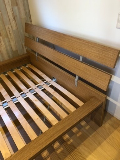 イケア(IKEA)ダブルベット　HOPEN フレームのみ