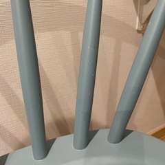ダイニングチェア　パステルカラー　水色の画像