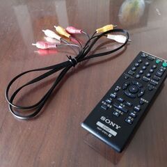 SONY DVDプレーヤーの画像