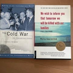 洋書　the cold war/stories from RWANDA