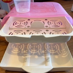 ピジョン　電子レンジスチーム&薬液消毒液ケースの画像