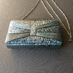 ショルダーバックミニ(シルバー)の画像