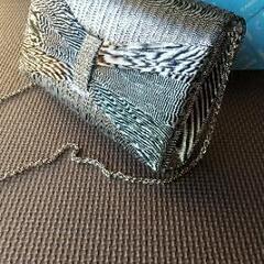 ショルダーバックミニ(シルバー)の画像