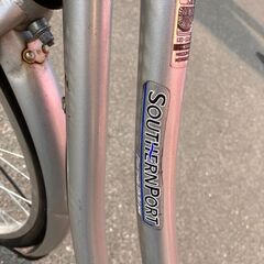26インチ 自転車 シティサイクル ママチャリ シルバー No.359 ※現金、クレジット、スマホ決済対応※の画像