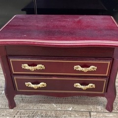 きまりました　中古　オルゴール付き　ジュエリーケース
