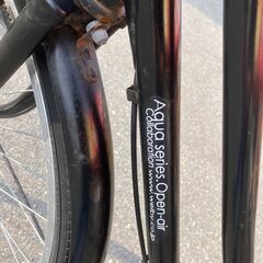 26インチ 自転車 シティサイクル ママチャリ ブラック No.358 ※現金、クレジット、スマホ決済対応※の画像