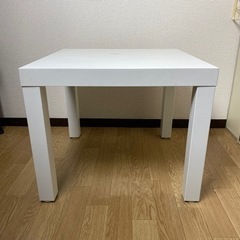 【汚れあり】IKEA LACK テーブル 白 