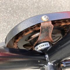 27インチ 自転車 シティサイクル ママチャリ ブラック 黒系 No.357 ※現金、クレジット、スマホ決済対応※の画像