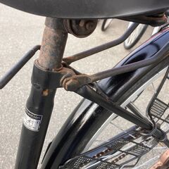 27インチ 自転車 シティサイクル ママチャリ ブラック 黒系 No.357 ※現金、クレジット、スマホ決済対応※の画像