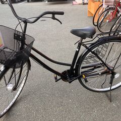 27インチ 自転車 シティサイクル ママチャリ ブラック 黒系 ...