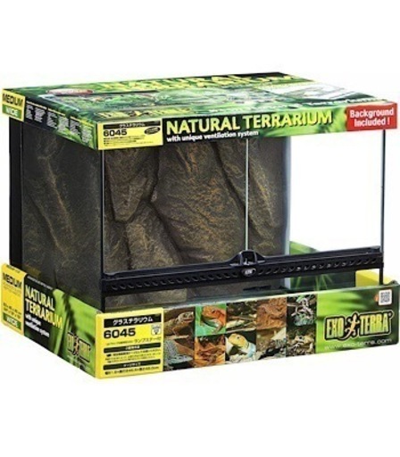 GEX EXOTERRA グラステラリウム 6045 PT2610 両開きフロントドア 爬虫類飼育ケージ W61.5×D46.5×H48cm
