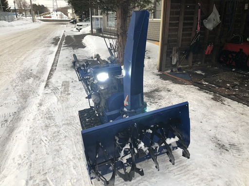 取り引き決定いたしました。ヤマハ除雪機　YT1090　10馬力　除雪幅90センチ　実働品