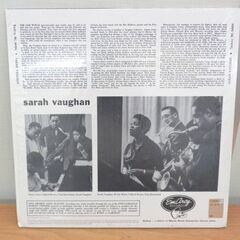 サラ・ヴォーン/Sarah Vaughan EMARCY MG36004 ジャズ ボーカル LP レコード 札幌 西野店の画像