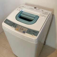 【引き取り手決まりました】HITACHI 洗濯機 5kgの画像