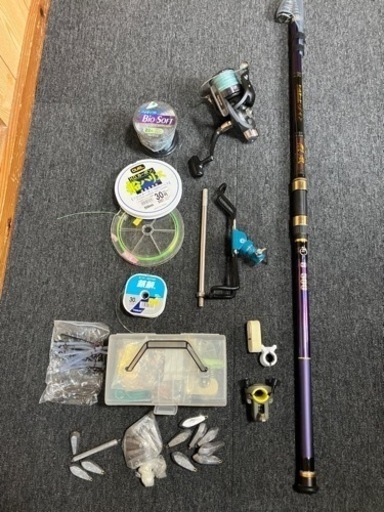 打ち込み竿セット