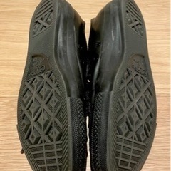 コンバース LEATHER ALL STAR US OX ブラックモノクロームの画像