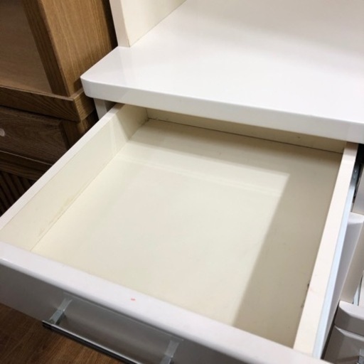 家電＆収納たっぷりレンジボード (扉タイプ 幅57.5cm DBR） | ニトリ 【ニトリ】2枚扉レンジボード売ります！