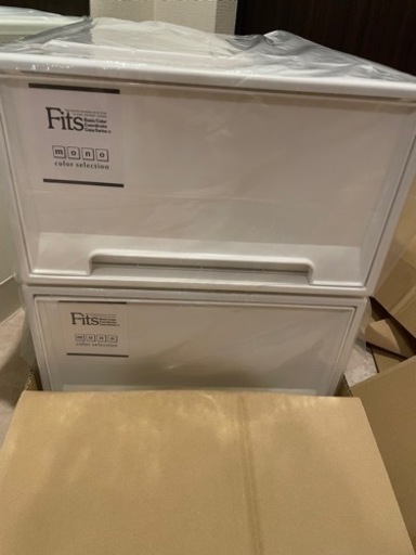 Fits 収納ケース 2個 (未開封)