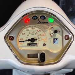 【SALE/値下中】ベスパ スクーター LX150ie 150cc Vespa 白 走行9,000km 安心して乗れる整備後渡し＆保証付きの画像