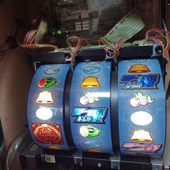 パチスロ実機　蒼天の拳　コイン不要　音量調整可　攻略本付きの画像