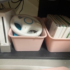お取引中　本体+マリカー専用ハンドル+Wiiボード+ソフト！