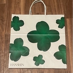 阪神百貨店 ショップ紙袋 ショッパー プレゼントありの画像