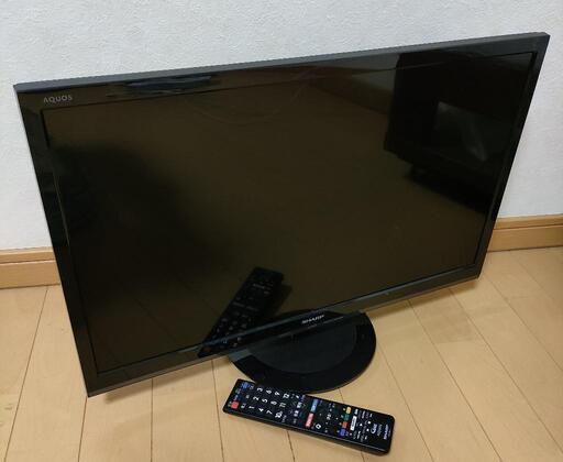 SHARP AQUOS 24インチテレビ 名古屋or半田お渡し