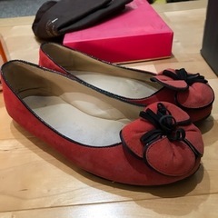 ケイトスペードニューヨーク　ローヒールパンプスの画像