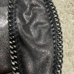 ショルダーバック黒光沢の画像
