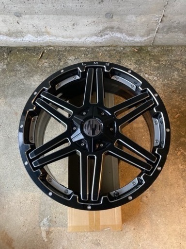 LEHRMEISTER レアマイスター サンド  20インチホイール5穴114.3 8.5J 4本セット