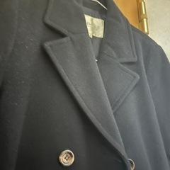 コート 紺色 Lの画像