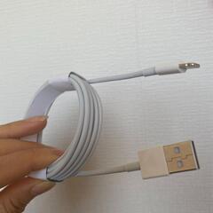 【2M 1本セット】iphone 充電ケーブル 純正品質 ライトニングケーブルの画像