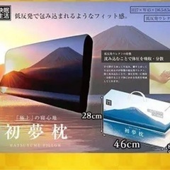 初夢枕 富士山 低反発
