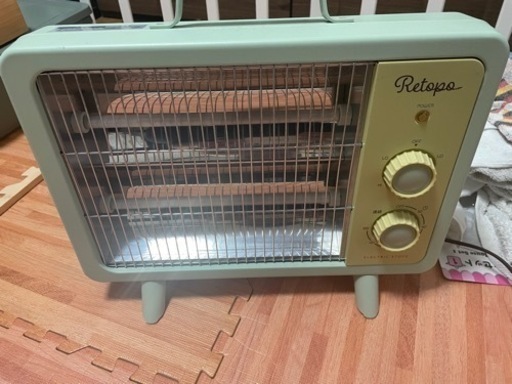レトロ電気ストーブ