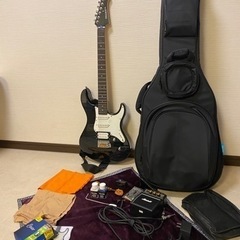 中古YAMAHA エレキギター PACIFICA PAC212VQM＋もろもろセット