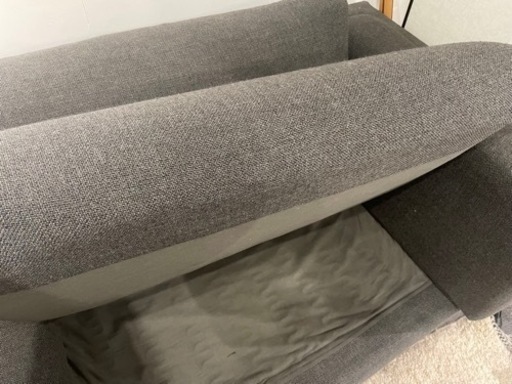 生産終了済み　IKEAソファーベッド　4人がけ　来客時用ベット
