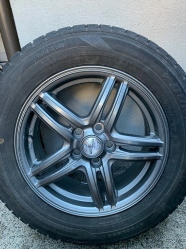 【値下げしました】ダンロップスタッドレスタイヤ　4本セット　195/65R15