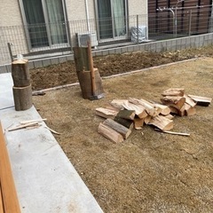 薪集めてます