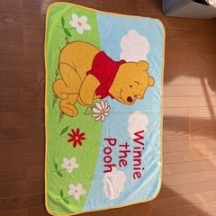 poohさんのひざ掛け