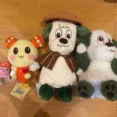 わんわん　うーたん　ぬいぐるみ