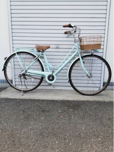 ☆前後タイヤ新古品☆ 27インチ LEDオートライト通学車 防犯登録料込!! [No.224]