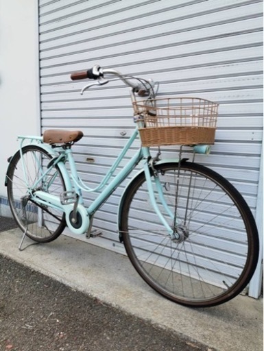 ☆前後タイヤ新古品☆ 27インチ LEDオートライト通学車 防犯登録料込!! [No.224]