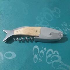 (値下げ)ソムリエナイフ　ワインオープナー　お魚型の画像